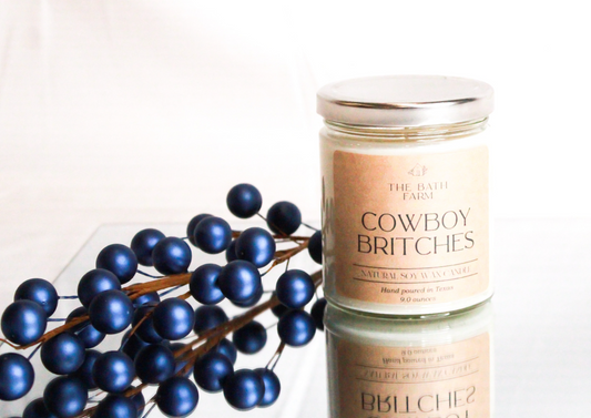 Cowboy Britches Jar Candle