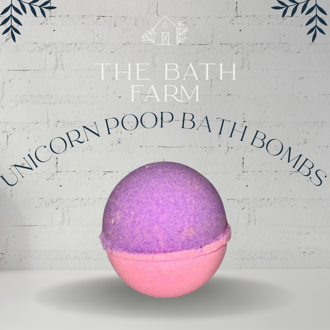 Unicorn Poop Bath Bomb